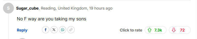 英国国防参谋长呼吁“准备牺牲儿女”<strong></p>
<p>比特儿海外</strong>，评论区大翻车